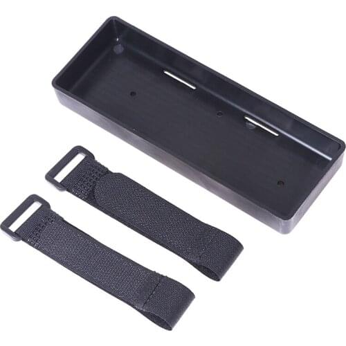 Plastic Battery Box Bracket Tray Case Battery Storage Box for 1/10 1/8 RC Cars