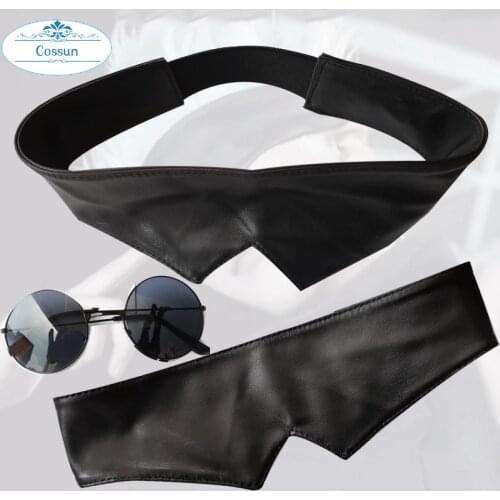 Anime Jujutsu Kaisen Gojo Satoru Headband Cosplay Accessories Eye Mask Glasses