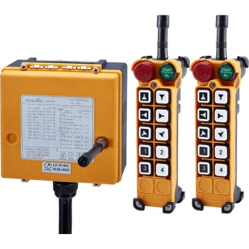 Telecontrol Multiple control system 10 one step buttons keys industry wireless raido remote control switch for overhead crane