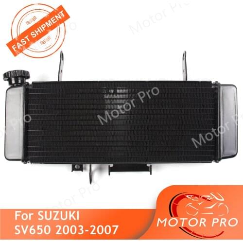 Motor Bike Radiator For Suzuki SV650 2003 - 2007 Engine Cooling Cooler Accessories SV 650 2004 2005 2006 03 04 05 06