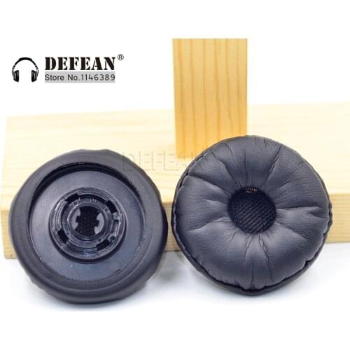 Repacement Cushion ear pads for Plantronics Savi W440 W740 745 CS540 545 headset pads with the plastic ring easy to instal