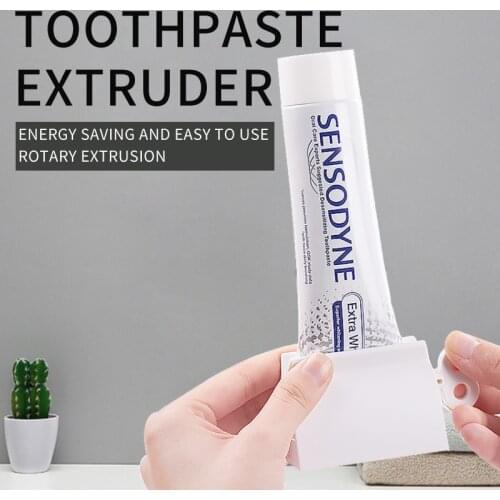 Multifunction Toothpaste Tube Squeezer Squeezer Toothpaste Easy Portable Plastic Dispenser Bathroom accessories sets