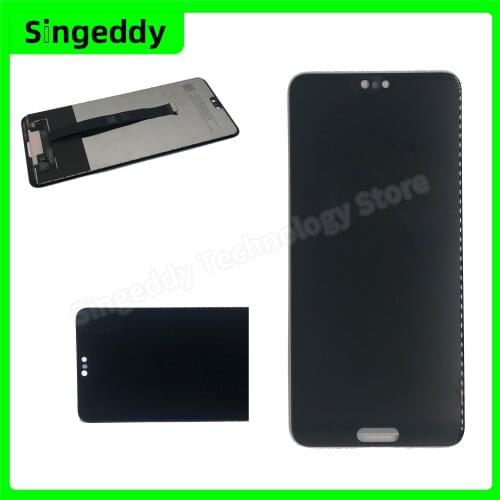LCD Digitizer Assembly For Huawei P20 EML-L09 EML-L09C EML-L29 EML-AL00 5.8'' 2244*1080 TFT Complete Display Touch Screen