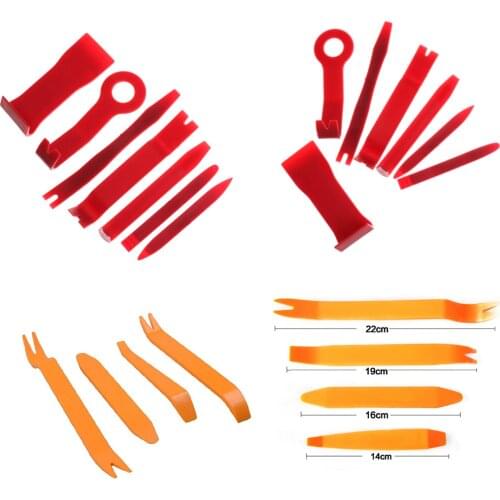 1/4/7 PCS Auto Car Radio Door Clip Panel Trim Dash Portable Hand Tools Audio Removal Installer Pry Tool Plastic Accessories