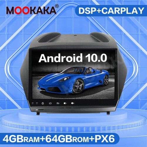 Android 10.0 4GB+64GB DSP Car Multimedia Player GPS Navigation For Hyundai IX35 2010 2011 2012 2013 Auto Stereo Radio Head Unit