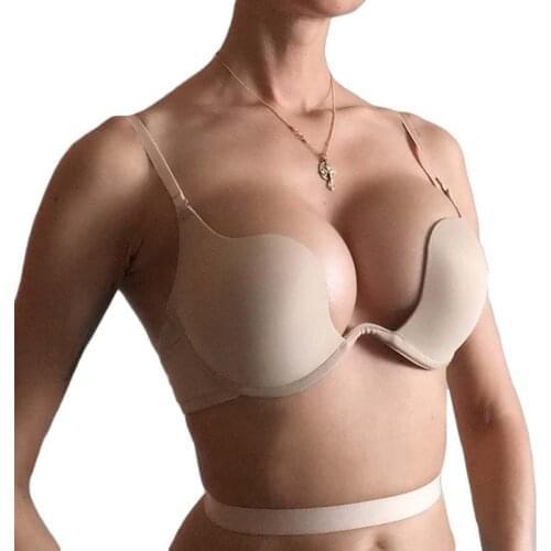 Backless Bra Seamless Bras for Women Top Tube BH Comfort Womens bras Sexy Underwear Female Push Up Brassiere Lingerie Bralette