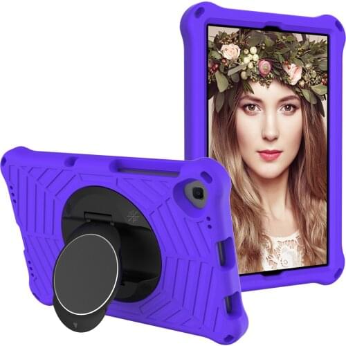 EVA tablet cover For Samsung tab 10.1 T510 Handle stand Shock Proof full body kids Drop resistance 360 degree rotation case