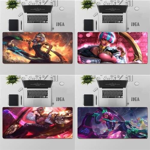 FHNBLJ High Quality league of legends Qiyana Office Mice Gamer Soft Mouse Pad Free Shipping Large Mouse Pad Keyboards Mat