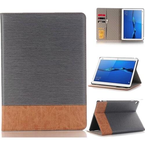 Flip Coque For Huawei MediaPad M3 Lite 10.1 BAH-W09/L09/AL00 Case Card Slot PU Leather Fashion Cover For Huawei M3lite 10.1 Case