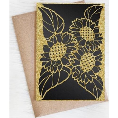 FlowersCraft metal cutting dies cut die mold Lace Sunflower Scrapbook paper craft knife mould blade punch stencils dies