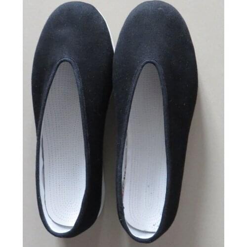 US MEN SIZE 6~12 high quality handmade cotton old Beijing cloth wushu martial arts shoes shaolin monks kung fu tai chi shoes