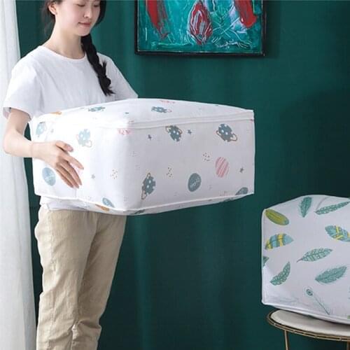 Clothes Quilt Storage Waterproof Bag Blanket Closet Sweater Organizer Box Sorting Pouches Cabinet Container Travel Home
