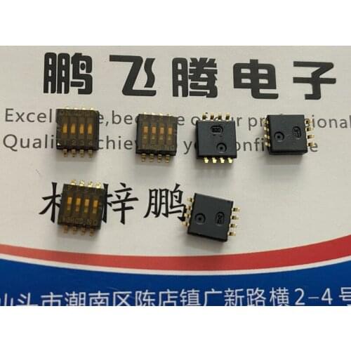Original new 100% 1571983-5 dial switch 4-bit SMD spacing 1.27mm flat dial code 4P