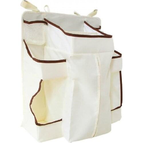 Baby Crib Bed Hanging Bag Portable Waterproof Diapers Bedside Organizer Multi-function Bumper Cradle bag Bedding Accessories
