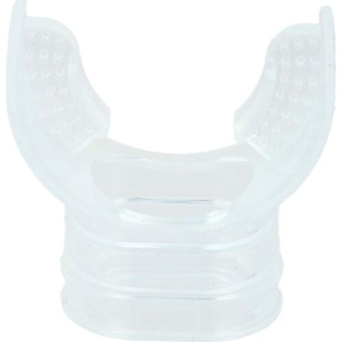 Clear Silicone Scuba Diving Mouthpiece Snorkel Regulator Replacement