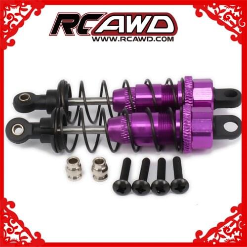 Oil Adjustable 85mm Alloy spring Shock Absorber atv Damper For Rc Car 1/10 Hpi Hsp Traxxas Losi Axial Tamiya Redcat Himoto Losi
