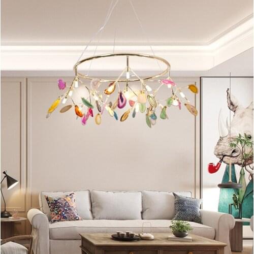 Romantic Firefly LED Chandelier Light Stylish Tree Branch chandelier lamp decorative firefly lamp chandelies hanging Lighting