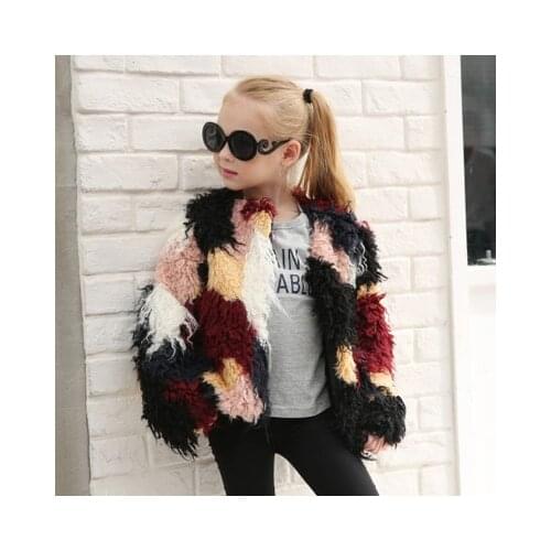 Top brand Fashion Free Shipping Faux Fur Coat MT0905 high quality