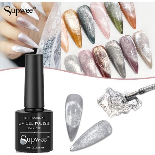 Supwee Gel Polish Cat's Eye For Nails