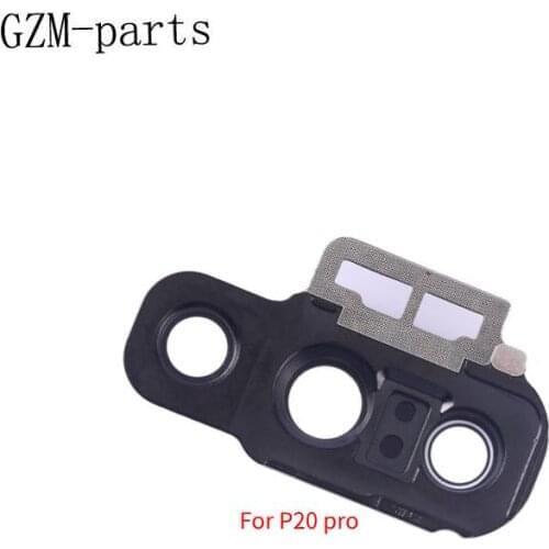 GZM-parts 1pcs For Huawei P30 Rear Camera Lens Back Main Camera Glass Camera Lens For Huawei P20 pro Camera Lens With Frame