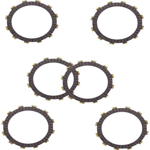For Honda CB750 CB600F CB400 VTEC400 CB-1 CB400SF/AD/F/S/SA/SAD 1 Set Motorcycle Brake Clutch Disc Friction Plates Accessories