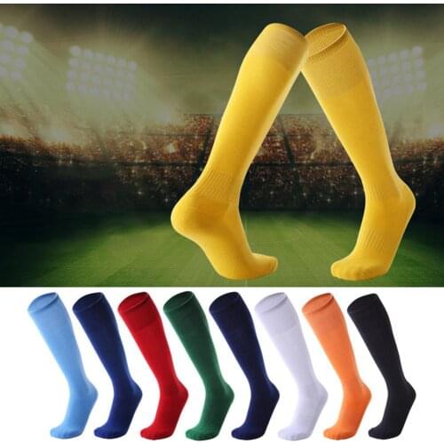 1 Pair Outdoor Sports Breathable Unisex Hiking Soccer Knee High Compression Tube Socks Soccer Knee High Compression Tube Socks