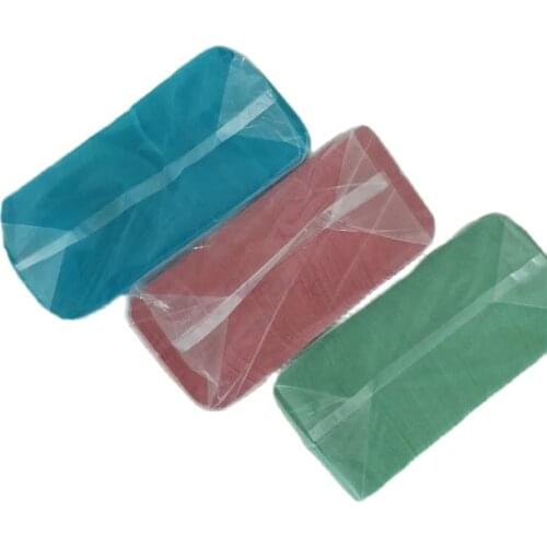 125pcs Disposable Waterproof Medical Paper Dental Hygiene Neckerchief Wood Pulp Paper Dental Clean Pad Sheets