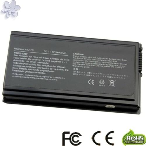 Laptop Battery for Asus A32-F5 F5 F5C F5GL F5M F5N F5R F5RI F5SL F5Sr F5V F5VI F5VL F5Z X50 X50C X50M X50N X50RL X50SL