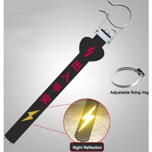 Car Anti Static Rubber Earth Belt Suspension Mopping Conductive Strip Vehicle Ground Wire Anti Static Strip Static Eliminator