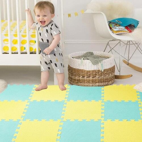 Baby EVA Foam Puzzle Play Mat /kids Rugs Toys carpet for childrens Interlocking Exercise Floor Tiles,Each:29cmX29