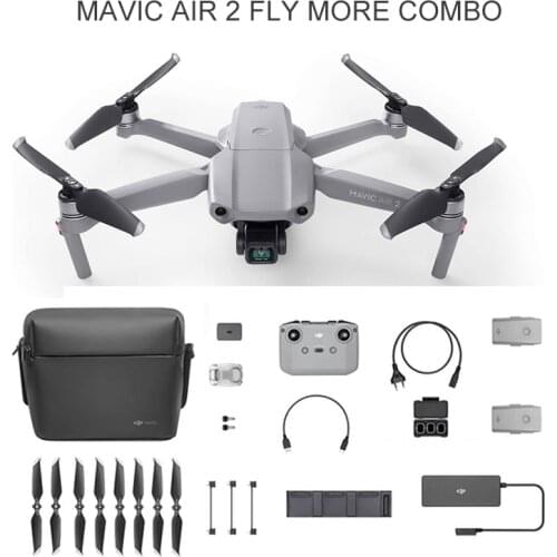 DJI Mavic Air 2 10KM 1080P FPV with 4K 60fps Camera 3-axis Gimbal 8K Hyperlapse 34mins Flight Time FocusTrack RC Drone Quadcopte