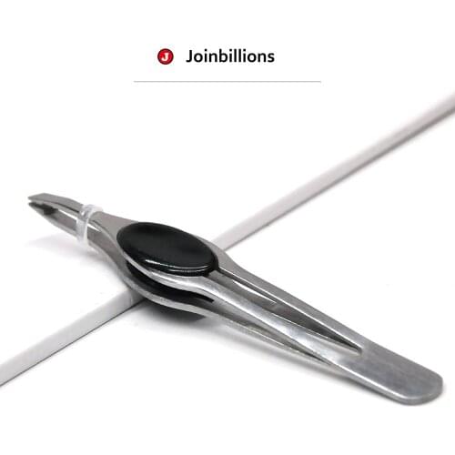 Stainless Steel Beauty Eyebrow Removal Tools Makeup Eyelash Tweezers