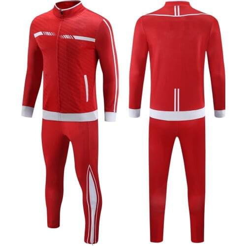 Hot Sales Full deepth Custom tracksuits Uniform Popular design sport football team training tracksuits for men