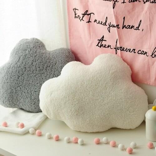 60cm New Hot Soft Cloud Plush Pillow Cartoon Sky Cloud Stuffed Doll Bed Sofa Chair Pillow Cushion Toys Baby Pillow Kids Presents