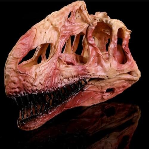 Single spine dragon skull Resin Dinosaur Skull Skull Animal Research Teaching Creative Home Decoration Personality Decoration