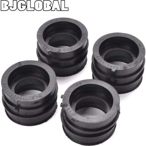 Motorcycle Carburetor Interface Adapter Intake Inlet Manifold Pipe Rubber Mat For Kawasaki ZX600 NINJA 600R GPX600R GPZ600R Moto