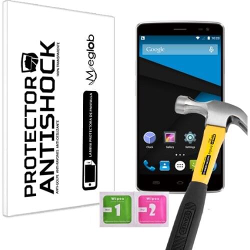 Protector de Pantalla Anti-Shock Anti-Golpe Anti-arañazos Compatible con Ulefone Be Pure