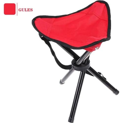 Camping Portable Foldable Chair 600D Waterproof Buffaln Triangle Fishing Beach Horse Stool Outdoor Tools