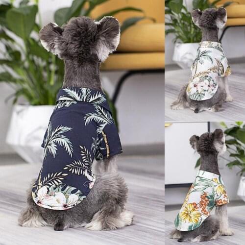 Skin-friendly Pretty Pet Dogs T-shirt Clothes Adorable Pet Clothing Close Fitting for Summer