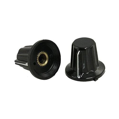 5 x 15/64" Shaft Insert Dia Potentiometer Knobs Volume Control Caps