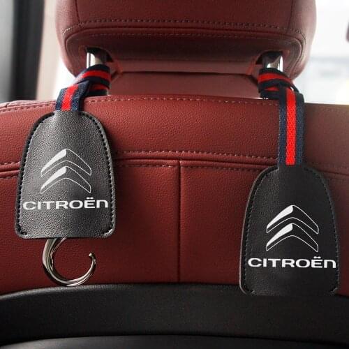 Car Universal Storage Hooks Auto Seat Back Bag Hangers Organizers Durable For Citroen Elysee Berling Xsara Picasso Saxo Cactus