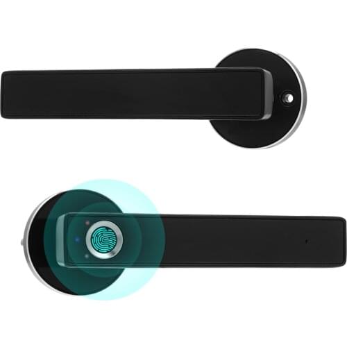 Biometric Lock Semiconductor Fingerprint Lock Smart Door Lock Stainless Steel Automatic curity Door Electronic Lock