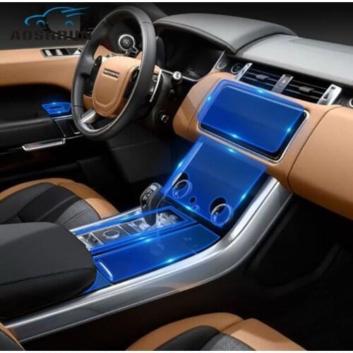 For Land Rover Range Rover 2018 Interior Sticker Transparent protective film Car Accessories