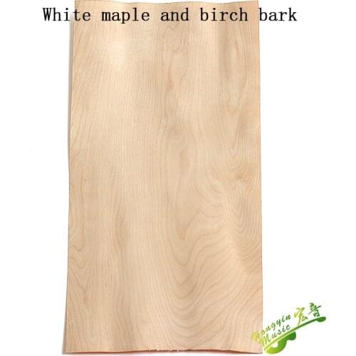 Maple solid wood veneer guitar veneer guitar instrument material furniture veneer