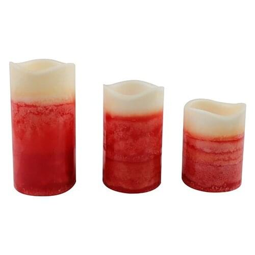 China Factory Paraffin Real Wax Flameless LED Lights Candle , LED Candles Set