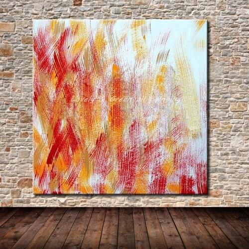 Mintura Hand Painted Modern Abstract Canvas Oil Paintings Wall Picture Pop Art Posters For Living Room Home Decoration No Framed
