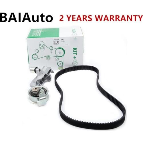 Engine System Timing Belt Tensioner Pulley Set For VW Beetle Golf For Audi A3 A4 S4 A6 TT 06B109477A 06B109119A 06B 109 243 E