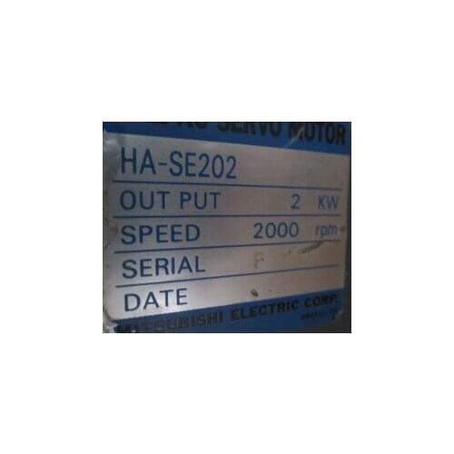 Original Japan Mitsubishi servo motor ac 2KW HA-SE202