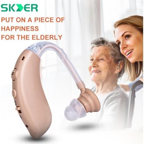 Hearing Aid Sound Control For The Elderly Deafness Voice Amplifier Plug Mini Listen Wirelessly Ear Aids Amp Amplified Speaker