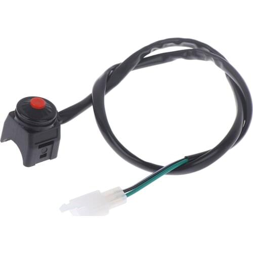 22mm Handlebar Ignition Switches Motorcycle Universal Push Button 12V ATV Off Road Motocross Dirt Bike Controller